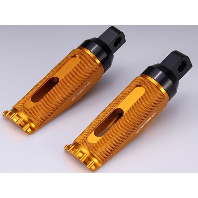 SPEEDRA アルミ削り出し パッセンジャーフットペグ FLHX ストリートグライド FLTRX ロードグライド カラー ゴールド AHDFP11GD