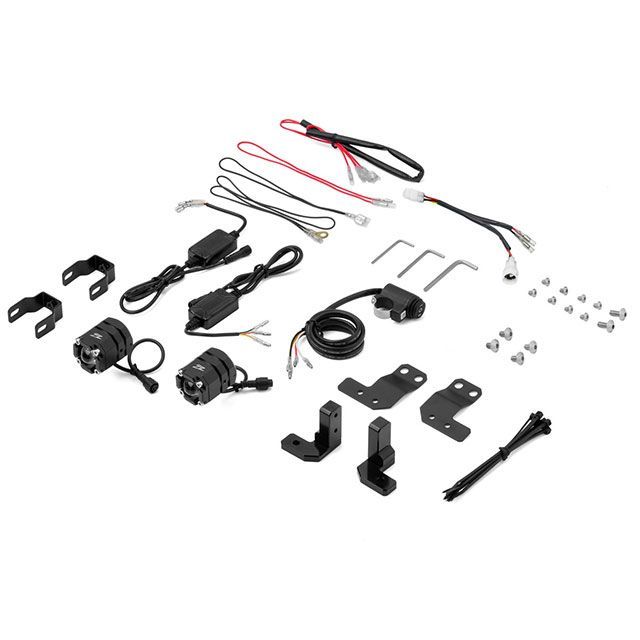 ジータ LEDフォグライト（ブラック） SEROW 250 F5961｜モトメガネ 店