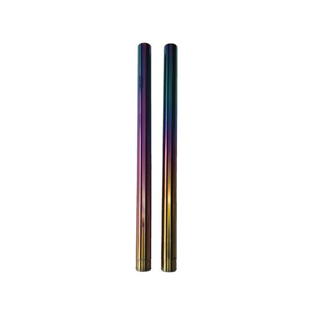 マッドマックス カワサキ ゼファー400/X 39Φ インナーチューブ フロントフォーク 2本入り（チタン） ゼファー400 ゼファーX MM19-K032-RB