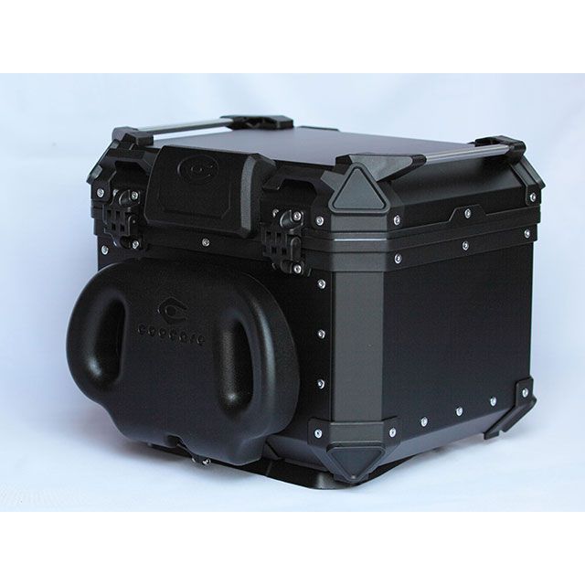 クーケース リア アルミ トップケース Q1/45L アジャスタブルバックレスト標準装備(ブラック) CAB450B|モトメガネ 店