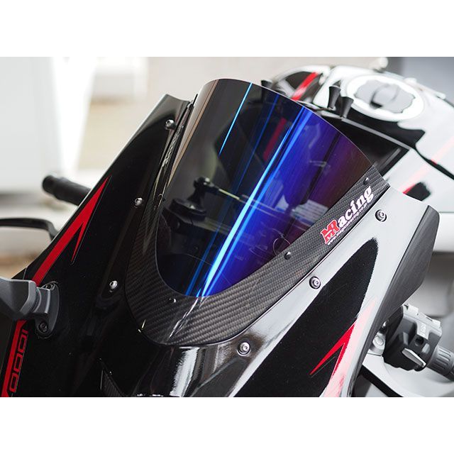 マジカルレーシング カーボントリムスクリーン ZX10R 材質 綾織りカーボン製・スーパーコート 001-ZX1021-04AS