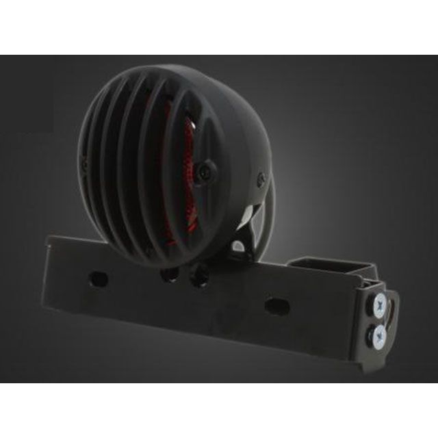 ガレージT&F シーシーバー用ナンバーブラケットKIT＆バードゲージテールランプ ラージタイプ（ブラック） 汎用 サイズ φ38（38mm）専用 ・CCN02538