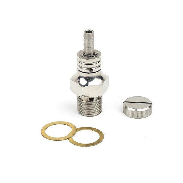 Prism Supply Prism Supply ペットコック 3/4-18 ステンレス コック取り付け口が3/4-18サイズのガスタンク各種 ・034905