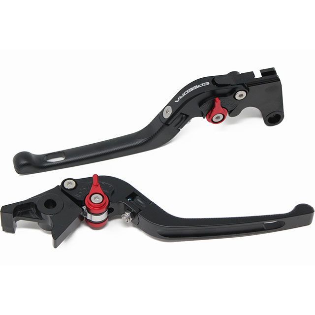 SPEEDRA アジャストレバー 3D可倒式（レバー本体：マットブラック） X-ADV アジャスター マットブルー LVDM089BK-BE｜モトメガネ 店