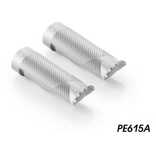リゾマ フットレストペグ「Snake」（シルバー） PE615A