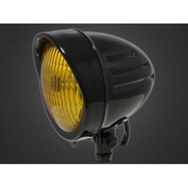 ガレージT&F ビラーゴ250（S） 4.5インチスリットヘッドライト/クラシックレンズ仕様＋ステーSET（タイプA） ビラーゴ250/S タイプ ブラック・イエロー ・4020808