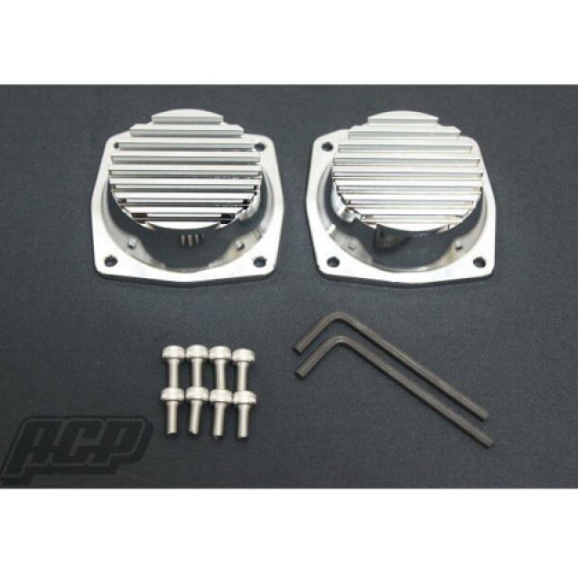 ACP CBX400F ビレット キャブレタートップ カバー 2個1セット カラー メッキ STO029