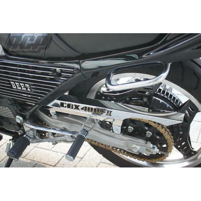 ACP CBX400FII用 ロゴ入り メッキチェーンケース CBX400FII、CBX400F STC045