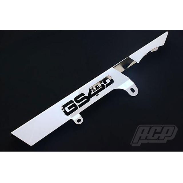 ACP GS450 ロゴ入り メッキ チェーンケース GS400 STC084｜モトメガネ 店