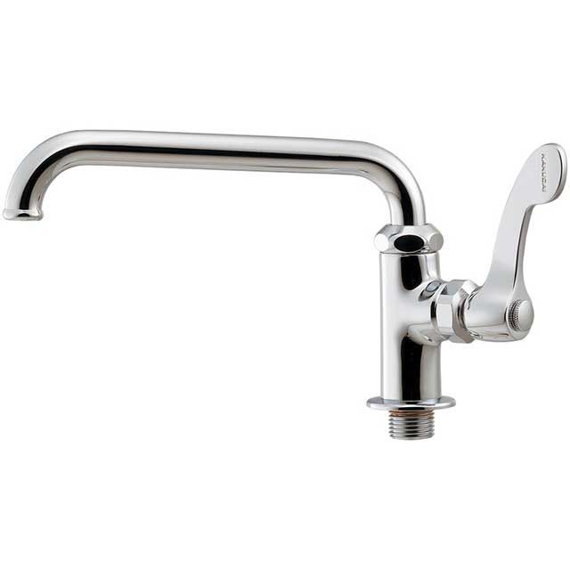 カクダイ 700-435-20QR 厨房用立形自在水栓 700-435-20QR 10,640円
