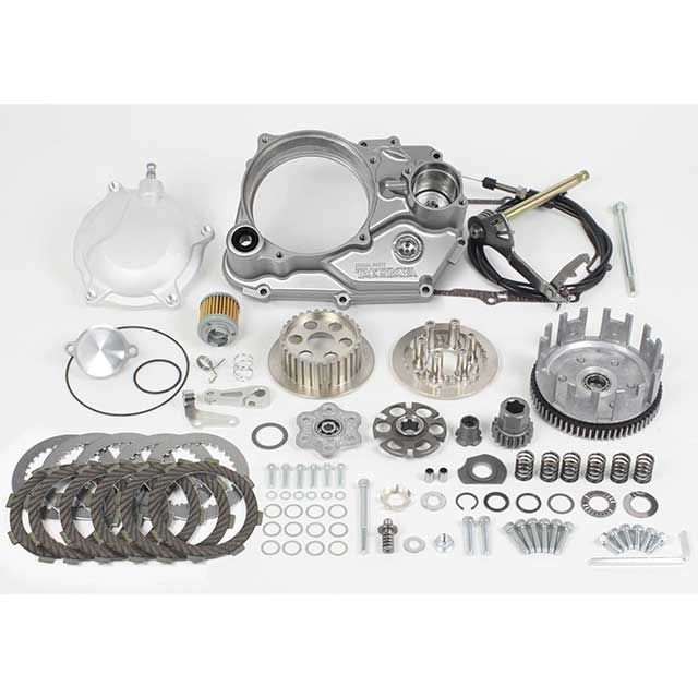 SP武川 スペシャルクラッチキット TYPE-R（ワイヤー式/シルバー塗装） 12V DAX50 ・02-01-0463