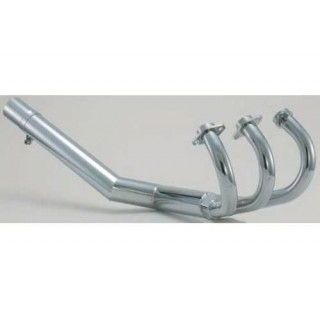 楽天市場】GT380 エルサウンド ショート管 メッキ マフラー【新品