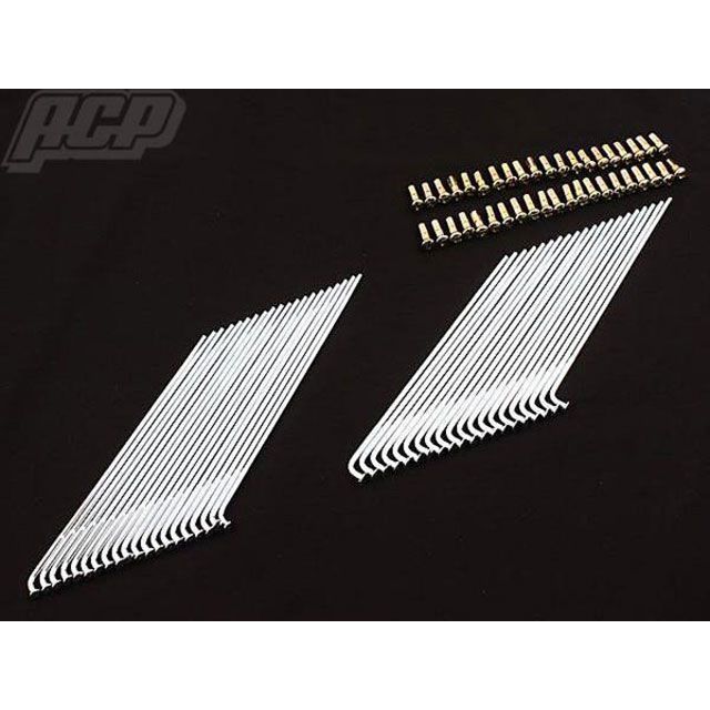 ACP KZ900（76-78） メッキ スポーク フロント KZ1000 KZ900 RH0101