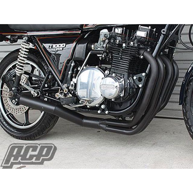ACP Z1R エルサウンド ショート管（ブラック） Z1R 1型 P0072｜モトメガネ 店