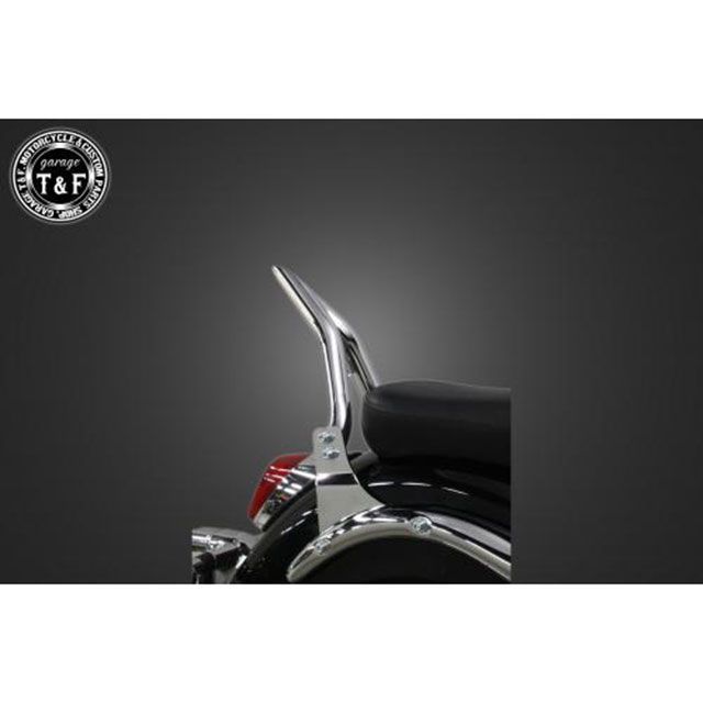 ガレージT&F シャドウ400 極太φ38シーシーバーショート 純正フェンダー専用（メッキ） シャドウ400 シャドウ750 ・703170