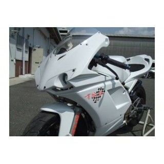 才谷屋ファクトリー 1098typeハーフカウル/耐久レース/白ゲル NSR50 NSR80 カラー クリアー 3HN5HC1098WRC1|モトメガネ 店