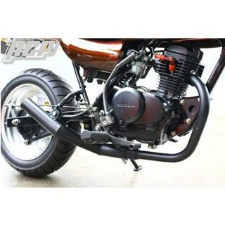 楽天市場】HONDA エイプ50 APE （PRETTYショート管） 黒 マフラー