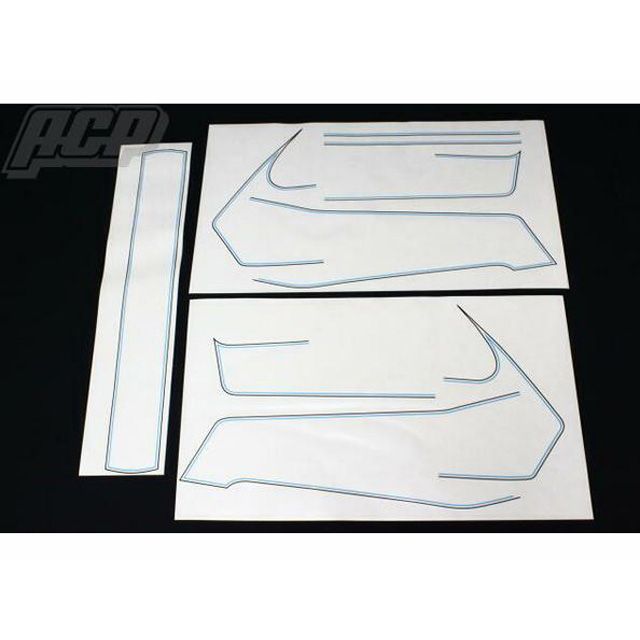 ACP Z1R 用 純正タイプ ラインステッカー セット ST067