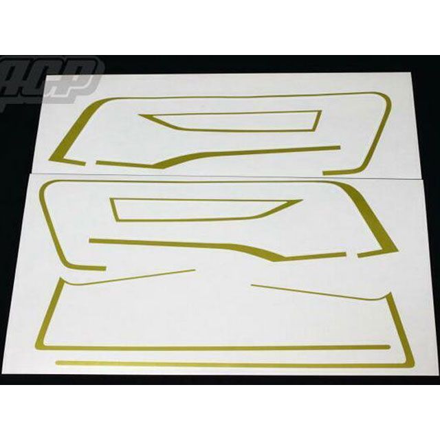 ACP Z750FX/KZ1000 MK-II 純正タイプ ラインステッカーセット ST070