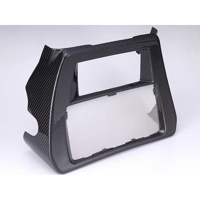 SPEEDRA オイルクーラーカバー ドライカーボン 仕様 綾織り艶消し CHD0404TM｜モトメガネ 店