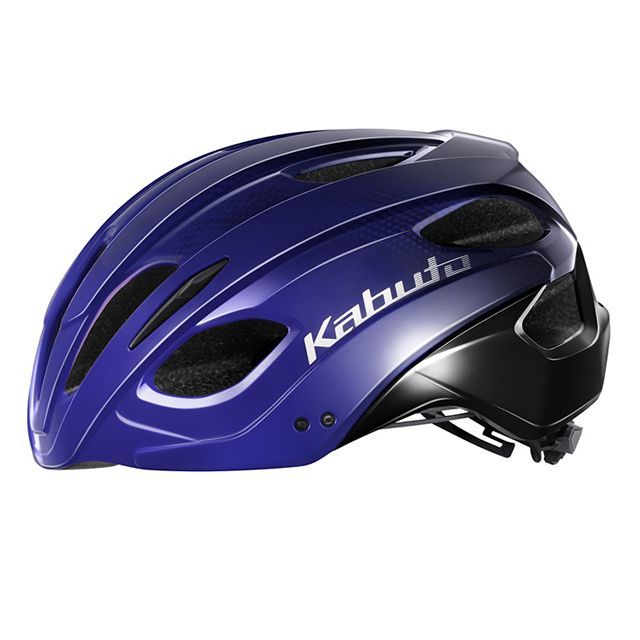 オージーケーカブト（自転車） ヘルメット REZZA-3（ブルーブラック） サイズ M/L（57-60cm）