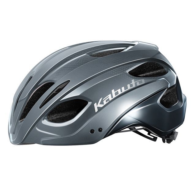 オージーケーカブト（自転車） ヘルメット REZZA-3（ダークグレー） サイズ M/L（57-60cm）