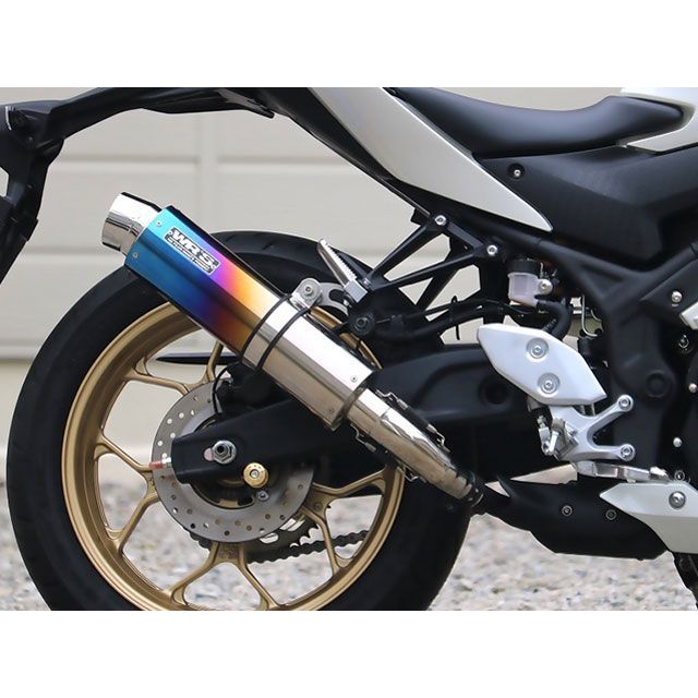 ダブルアールズ JMCA スリップオン ラウンド・焼き色チタンサイレンサー MT-03 YZF-R3 BK2310JM 33,673円