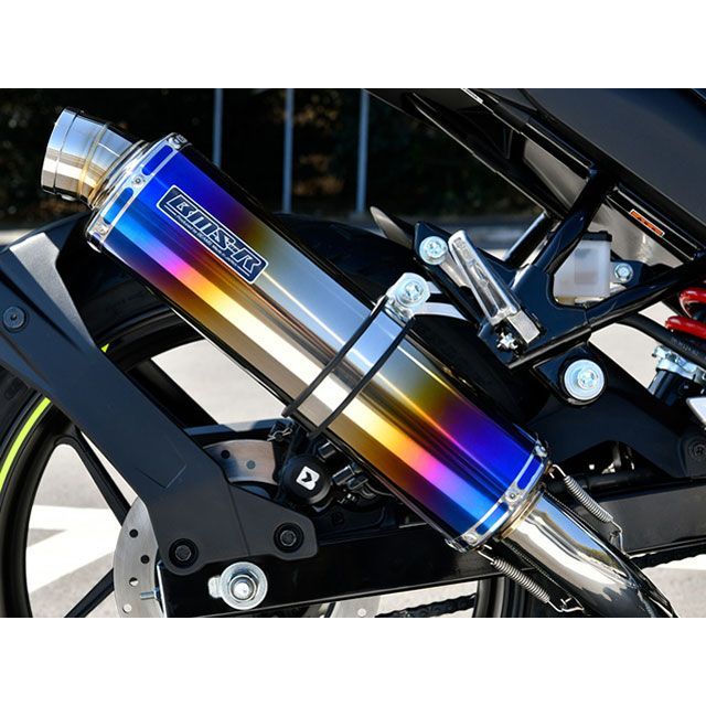 BMS R-EVO ヒートチタンサイレンサー 政府認証 ジクサー150 G351-53-SF1