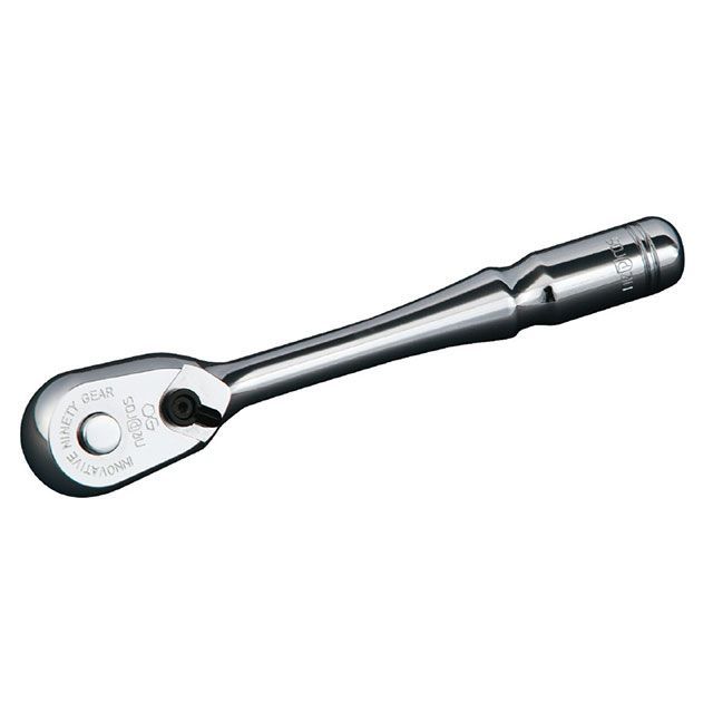 ネプロス NBRC390 9.5sq. コンパクトラチェットハンドル 90ギア 全長125mm NBRC390