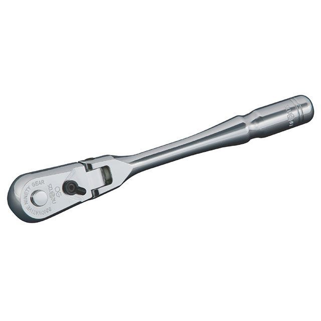 ネプロス NBR290F 6.3sq. フレックスラチェットハンドル 90ギア 全長150mm NBR290F｜モトメガネ 店