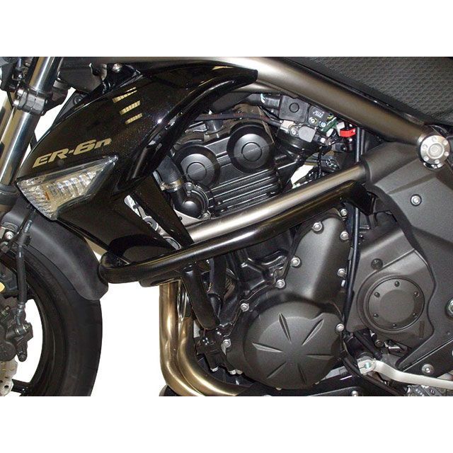 ヘプコ＆ベッカー エンジンガード（ブラック） ER-6n 5012507 00 01｜モトメガネ 店