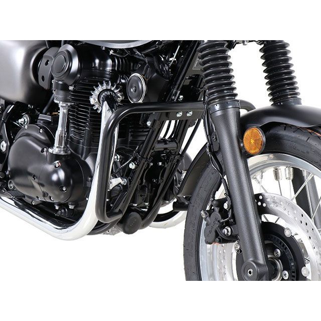 ヘプコ＆ベッカー エンジンガード（ブラック） W800 STREET 5012541 00 01｜モトメガネ 店 27,885円