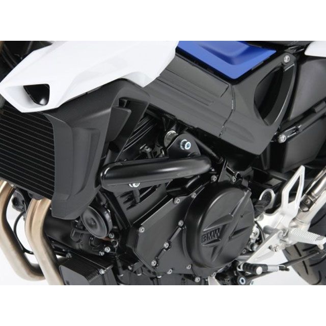 ヘプコ＆ベッカー エンジンガード（ブラック） F800R 501674 00 01｜モトメガネ 店