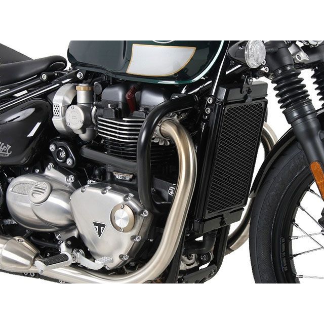 ヘプコ＆ベッカー エンジンガード（ブラック） BONNEVILLE BOBBER 5017558 00 01｜モトメガネ 店