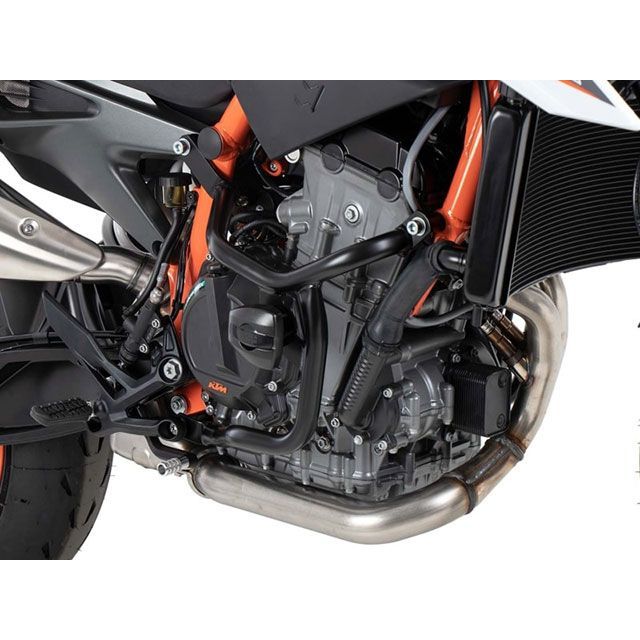ヘプコ＆ベッカー エンジンガード（ブラック） 790 Duke 890 DUKE R 5017569 00 01｜モトメガネ 店