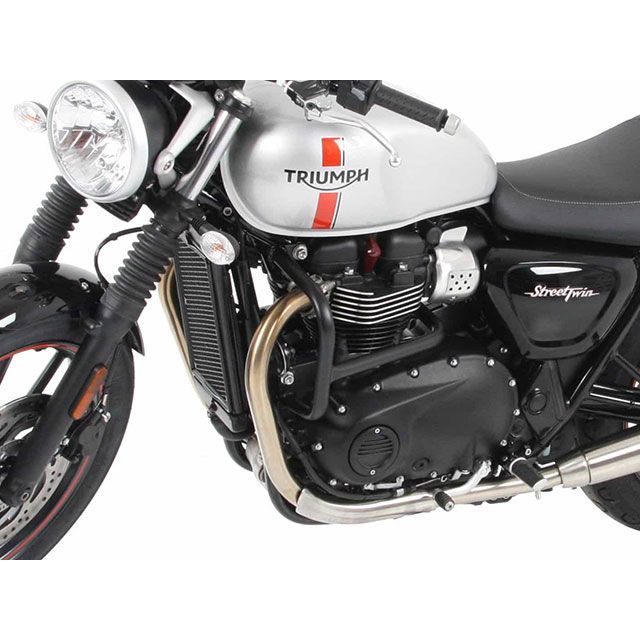 ヘプコ&ベッカー エンジンガード(ブラック) SPEED TWIN 1200/RS SPEED TWIN 900 5017647 00 01|モトメガネ 店