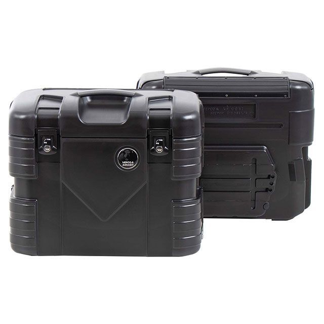 ヘプコ＆ベッカー サイドケース ゴビ 左右セット（ブラック） 610083 00 01｜モトメガネ 店 67,458円