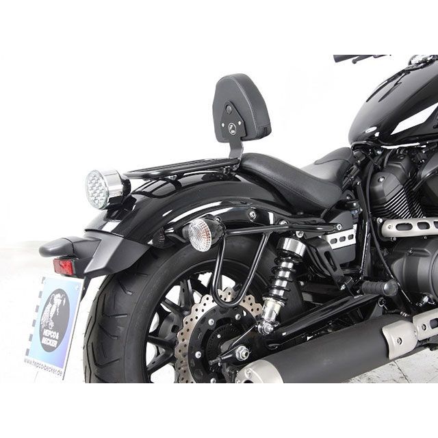 ヘプコ&ベッカー サドルバッグホルダー(ブラック) BOLT(XVS950R) 6264538 00 01|モトメガネ 店