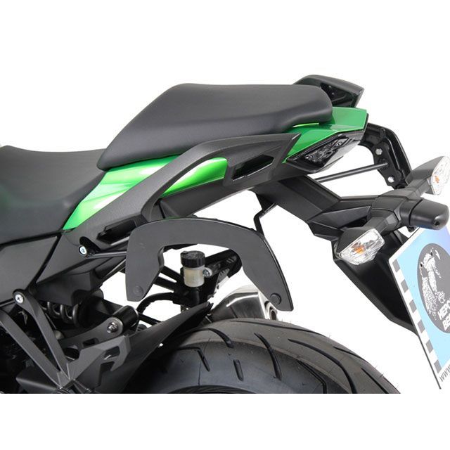 ヘプコ＆ベッカー C-Bowサイドキャリア（ブラック） Ninja1000（Z1000SX） 6302530 00 01｜モトメガネ 店