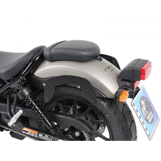 ヘプコ&ベッカー C-Bowサイドキャリア(ブラック) REBEL250 REBEL500 630998 00 01|モトメガネ 店