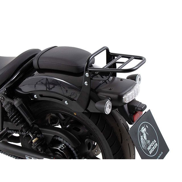 ヘプコ＆ベッカー リアキャリア（トップケース不可）/（ブラック） BOLT（XVS950R） 6584538 01 01｜モトメガネ 店