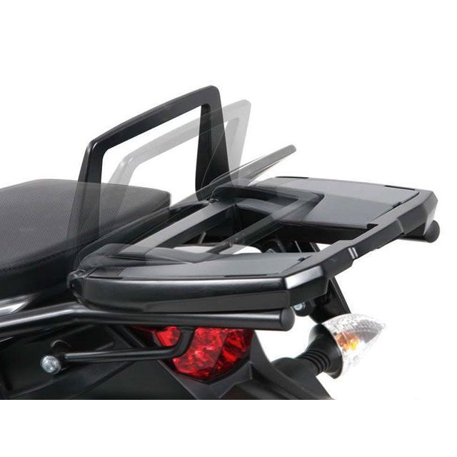 ヘプコ＆ベッカー トップケースキャリア イージーラック（ブラック） ZX-14R ZZR1400（ZX-14） 6612517 01 01｜モトメガネ 店