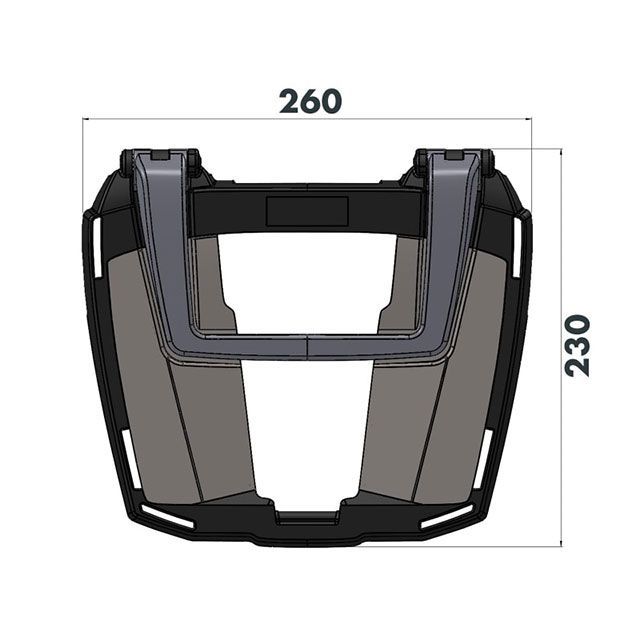 ヘプコ＆ベッカー トップケースキャリア イージーラック（ブラック） SPEED TRIPLE T1050 661755 01 01｜モトメガネ 店