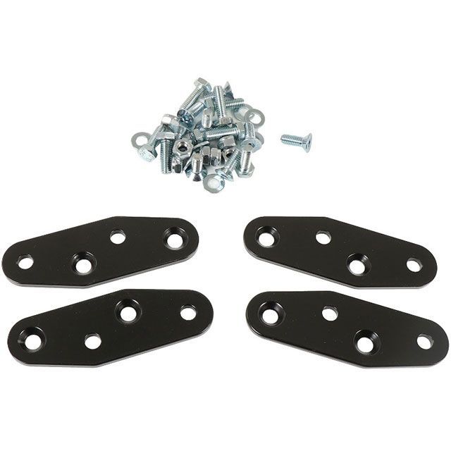 ヘプコ＆ベッカー 上下オフセットステー 30mm C-Bowサイドキャリア用 ブラック 720630 01 01