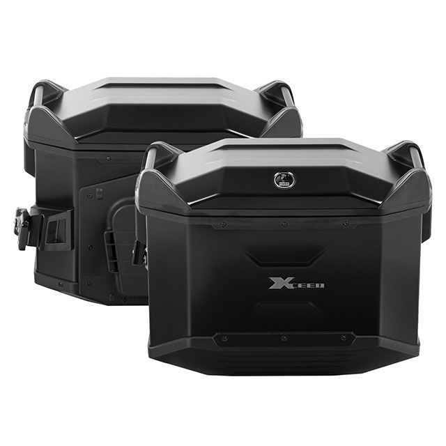 ヘプコ＆ベッカー XCEED サイドケースセット（ブラック） HBS-XCD-SS-DB