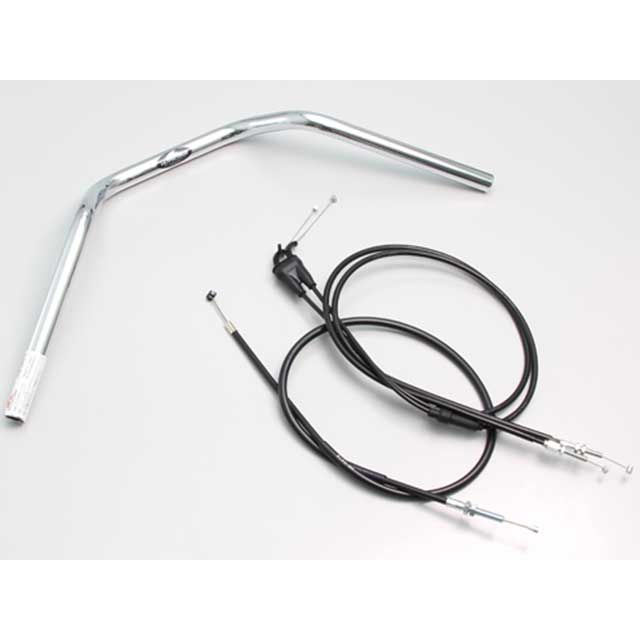 ハリケーン ナロー2型 ハンドルSET(クロームメッキ) XSR125 ABS H309-046C|モトメガネ 店