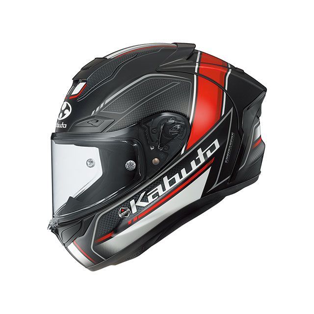 オージーケーカブト F-17 フォルテ（フラットブラックレッド） サイズ XL/61-62cm｜モトメガネ 店