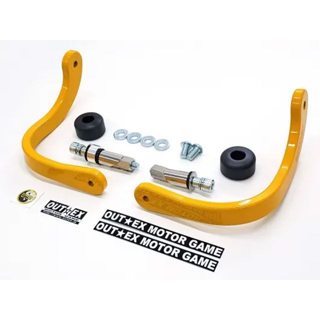 アウテックス 振動吸収レバーガード 削り出しワンピース板厚10mm 焼付塗装（ターメリックイエロー） CT125/クロスカブ/DAX125/スーパーカブ用 VALG-Z10-SC12-TY 14,642円