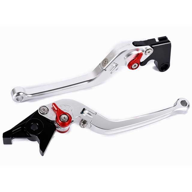SPEEDRA アジャストレバー スタンダード可倒式（レバー本体カラー：シルバー） XMAX250 アジャスターカラー ゴールド LVAG091SR-GD