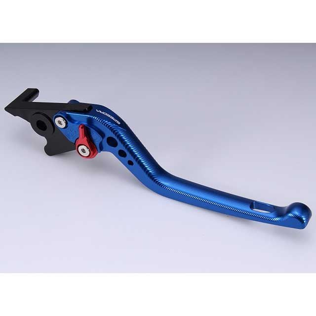 SPEEDRA アジャストブレーキレバー 3Dロング（レバー本体カラー：ブルー） アジャスターカラー シルバー LVEG082BE-SR